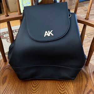 Anne Klein Black Backpack